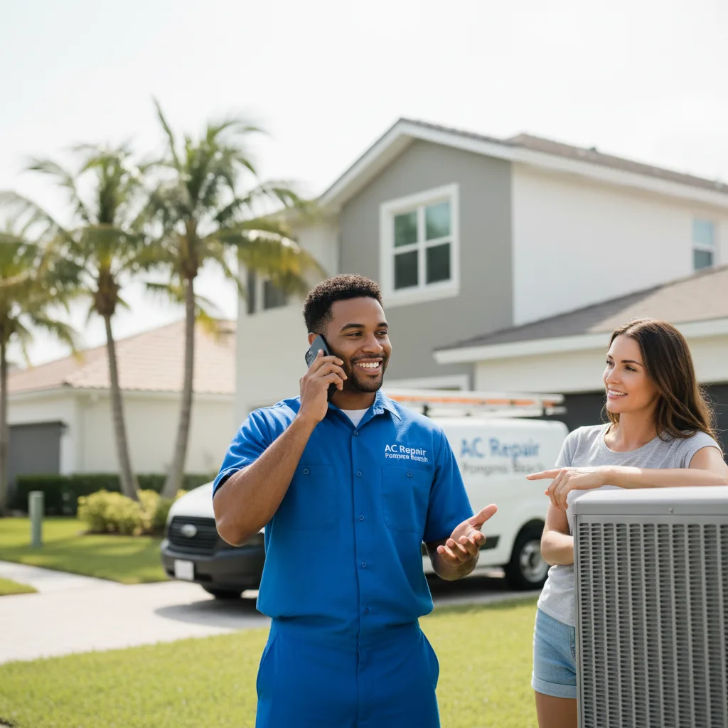 AC Repair Pompano Beach customer support in Drummond Island